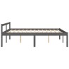 Lit pour personne âgée sans matelas 150x200 cm bois pin massif 