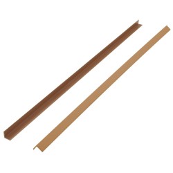Cornière de terrasse 5 pcs WPC 170 cm Couleur teck 