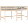 Lit mezzanine d'enfants sans matelas avec échelle 90x190 cm 