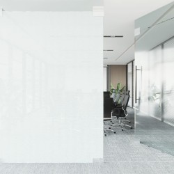 Films pour fenêtre 5 pcs statique dépoli blanc transparent PVC 