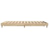 Cadre de lit sans matelas chêne sonoma 150x200 cm 