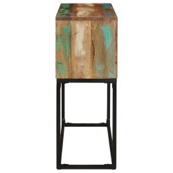 Table console 120x30x75 cm Bois de récupération massif 