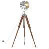 Lampadaire à trépied bois de manguier massif 165 cm        