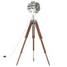 Lampadaire à trépied bois de manguier massif 165 cm        