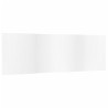 Cloison de séparation blanc 165x600 cm bambou 