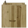 Canapé de jardin 79x60x62 cm bois de pin imprégné 