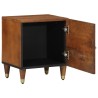 Table de chevet 40x33x46 cm en bois solide de mangue 