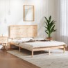 Cadre de lit sans matelas 120x200 cm bois de pin massif 