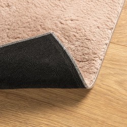 Tapis HUARTE à poils courts doux lavable rouge clair 240x340 cm 