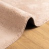 Tapis HUARTE à poils courts doux lavable rouge clair 240x340 cm 