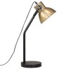 Lampe de bureau 25 W laiton antique 17x17x60 cm E27 