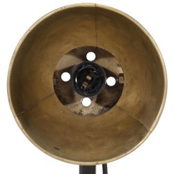Lampe de bureau 25 W laiton antique 17x17x60 cm E27 