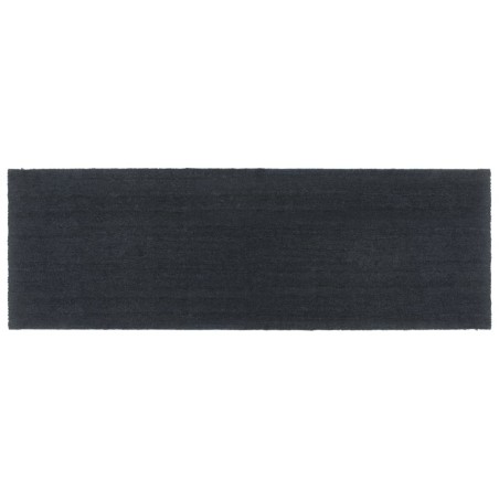 Tapis de porte gris foncé 100x300 cm fibre de coco touffeté 