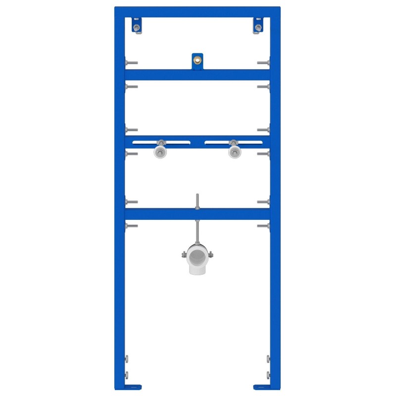 Cadre de montage dissimulé pour urinoir 50x115-139 cm Acier 