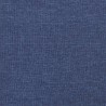 Tête de lit avec oreilles Bleu 147x23x118/128 cm Tissu 