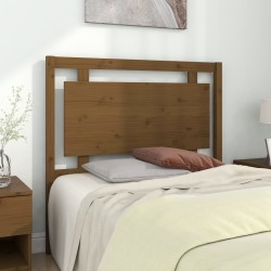 Tête de lit Marron miel 105,5x4x100 cm Bois massif de pin 