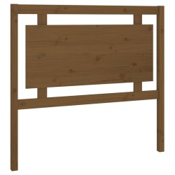 Tête de lit Marron miel 105,5x4x100 cm Bois massif de pin 