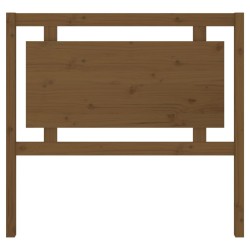 Tête de lit Marron miel 105,5x4x100 cm Bois massif de pin 