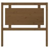 Tête de lit Marron miel 105,5x4x100 cm Bois massif de pin 