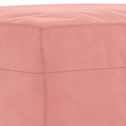 Banc Rose 100x35x41 cm Velours 