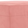 Banc Rose 100x35x41 cm Velours 