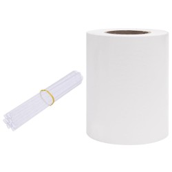Écran d'intimité de jardin PVC 70x0,19 m Blanc 