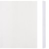 Écran d'intimité de jardin PVC 70x0,19 m Blanc 