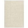 Tapis ISTAN à poils longs aspect brillant crème 240x340 cm 