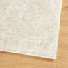 Tapis ISTAN à poils longs aspect brillant crème 240x340 cm 