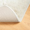 Tapis ISTAN à poils longs aspect brillant crème 240x340 cm 