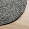 Tapis shaggy PAMPLONA poils longs moderne vert Ø 200 cm 