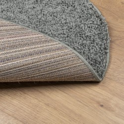 Tapis shaggy PAMPLONA poils longs moderne vert Ø 200 cm 