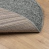 Tapis shaggy PAMPLONA poils longs moderne vert Ø 200 cm 