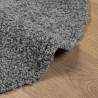 Tapis shaggy PAMPLONA poils longs moderne vert Ø 200 cm 