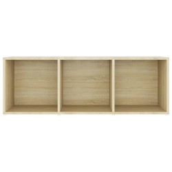 Meubles TV 3 pcs Chêne sonoma 107x35x37 cm Bois d'ingénierie 