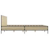 Cadre de lit sans matelas chêne sonoma 120x190 cm 
