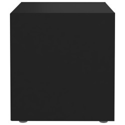 Meubles TV 4 pcs noir 37x35x37 cm bois d’ingénierie 