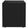 Meubles TV 4 pcs noir 37x35x37 cm bois d’ingénierie 