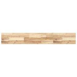 Dessus de table 120x20x4 cm rectangulaire bois massif d'acacia 
