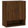 Armoire murale chêne marron 60x31x70 cm bois d'ingénierie 