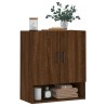 Armoire murale chêne marron 60x31x70 cm bois d'ingénierie 