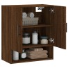 Armoire murale chêne marron 60x31x70 cm bois d'ingénierie 