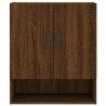 Armoire murale chêne marron 60x31x70 cm bois d'ingénierie 