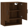 Armoire murale chêne marron 60x31x70 cm bois d'ingénierie 