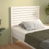 Tête de lit Blanc 81x4x100 cm Bois massif de pin 