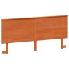Tête de lit cire marron 180 cm bois massif de pin 
