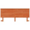 Tête de lit cire marron 180 cm bois massif de pin 