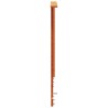 Tête de lit cire marron 180 cm bois massif de pin 