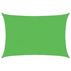 Voile d'ombrage 160 g/m² Vert clair 5x6 m PEHD 