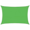 Voile d'ombrage 160 g/m² Vert clair 5x6 m PEHD 